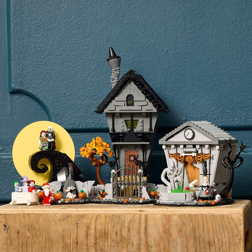 Fra Skærm til LEGO: Tim Burton's The Nightmare Before Christmas LEGO Sæt.
