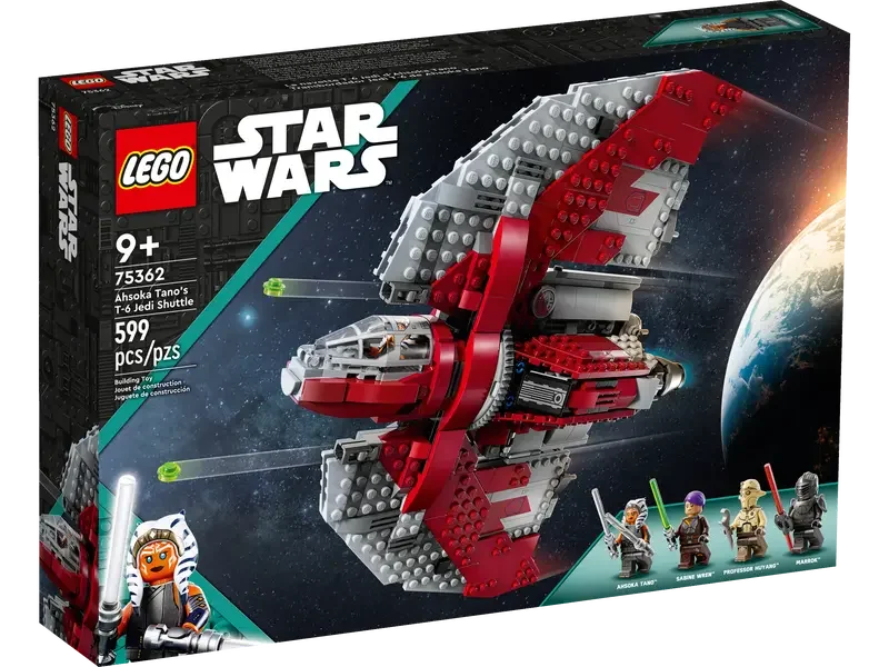 Nyt LEGO Star Wars Sæt: Ahsoka Tanos T-6 Jedifærge (75362) - Dagens Gaveide.