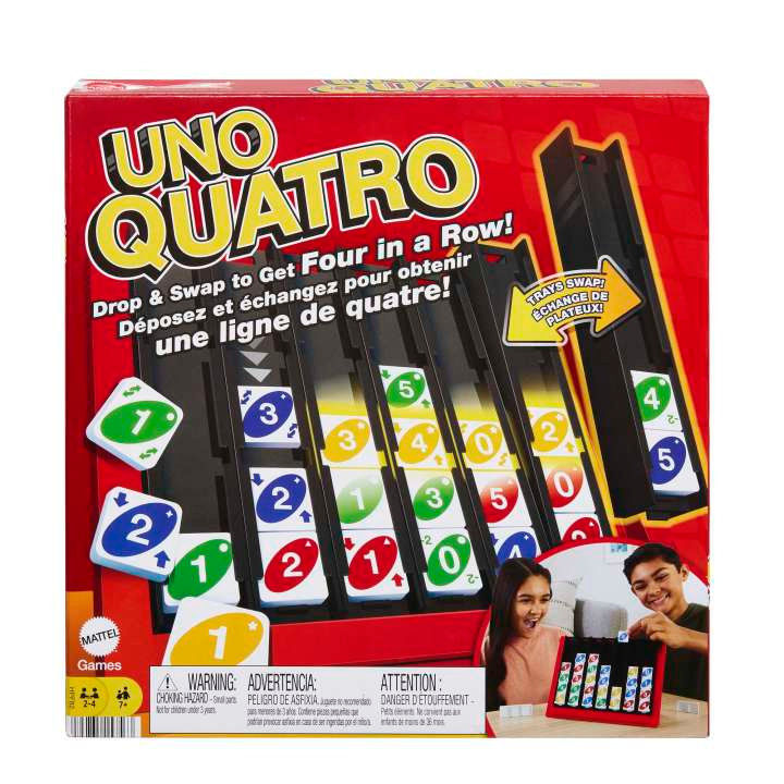 Brætspil - Uno Quatro - Julegave ide!