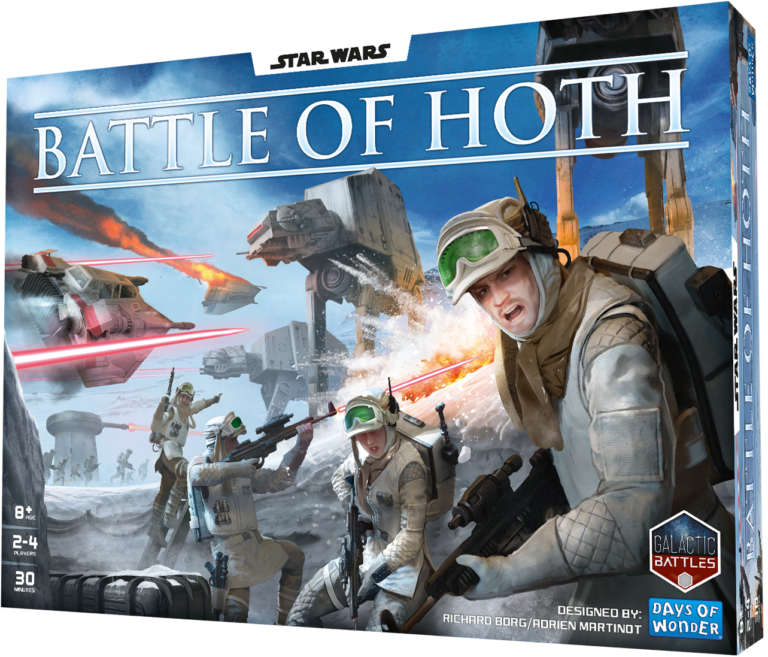Nyhed fra Asmodee. Star Wars: Battle of Hoth – Et episk nyt brætspil.