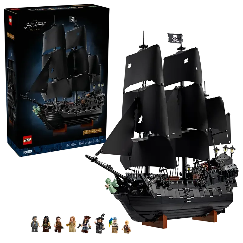 LEGO NYHED: Kaptajn Jack Sparrows piratskib sætter sejl i september 2025.