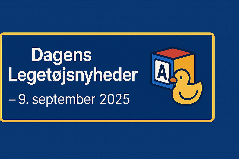 Nyt Fra Legetøjets Verden – 9. september 2025