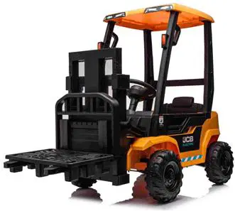 EL Gaffeltruck til Børn - JCB - 12V m/2.4G Fjernbetjening.