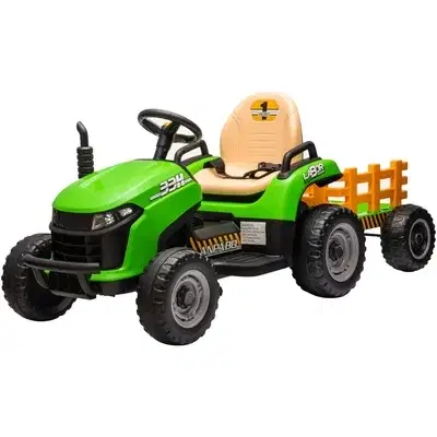 Eltraktor med Trailer - Alex's Garage