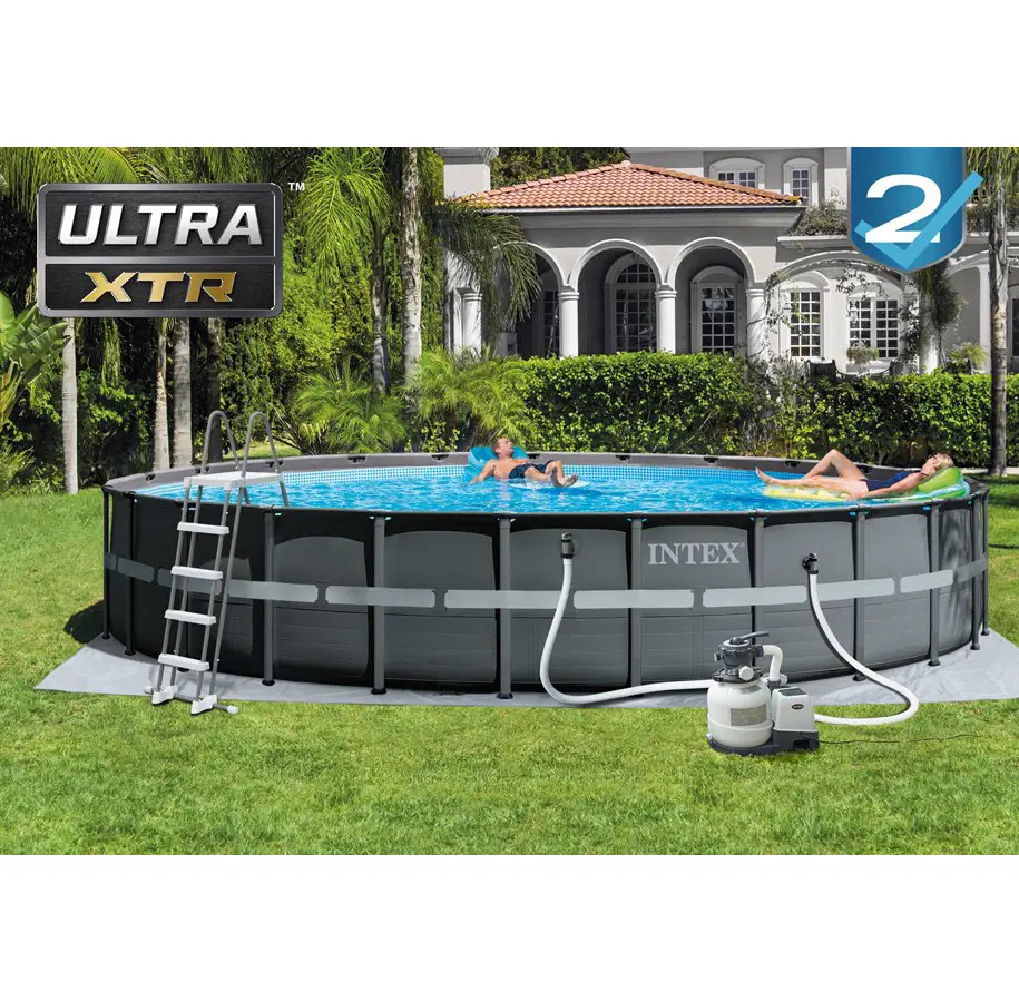 Swimmingpool, Intex Ultra XTR Frame Pool Sæt, 47.241L, 732X132 CM