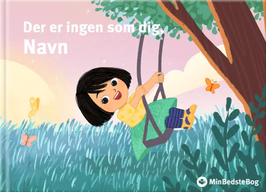 Personlig Børnebog - Der er ingen som dig, "Navn"