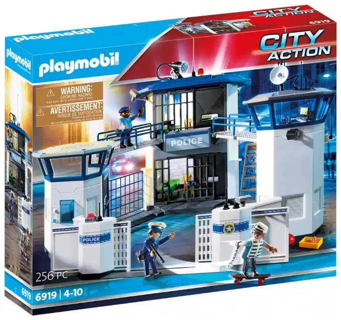 Playmobil - Politistation Med Fængsel ( 6919 )