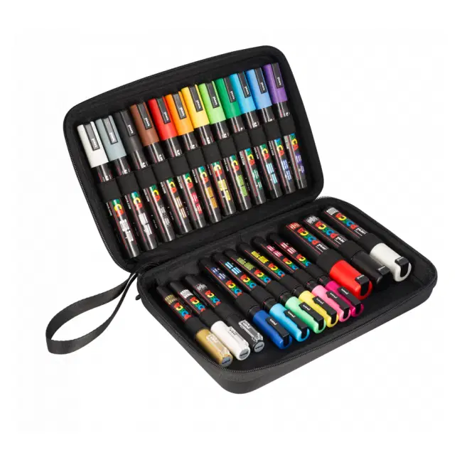Posca Tusser - Sæt med 24 stk.
