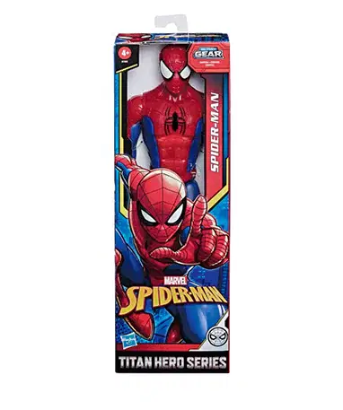 Spiderman Figur, titan actionfigur – 30cm