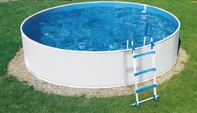 Swimmingpool til haven - Swim & Fun Pool,Kos m. Pumpe 350x90