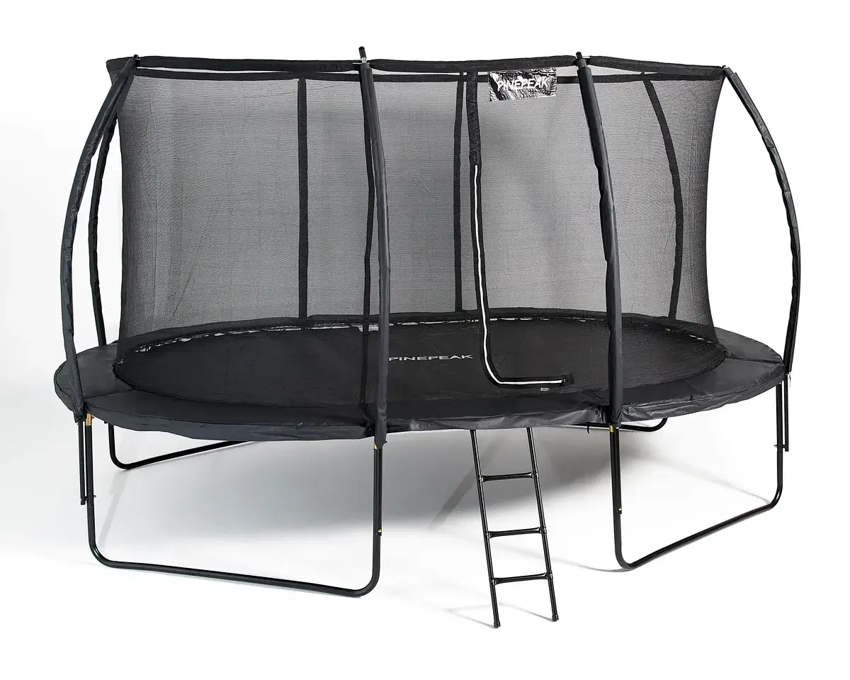 Trampolin inkl. Sikkerhedsnet 427x244 cm - Salta First Class